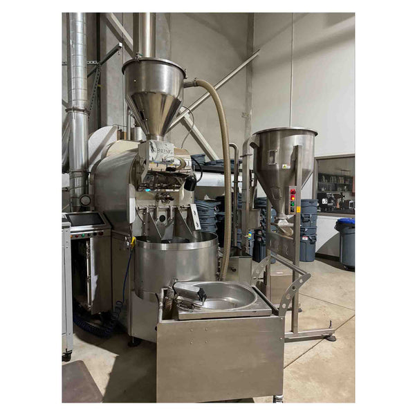 35kg Used Coffee Roaster — 2013 Loring S35 Kestrel, Digital Bean Cart, and D35 Destoner