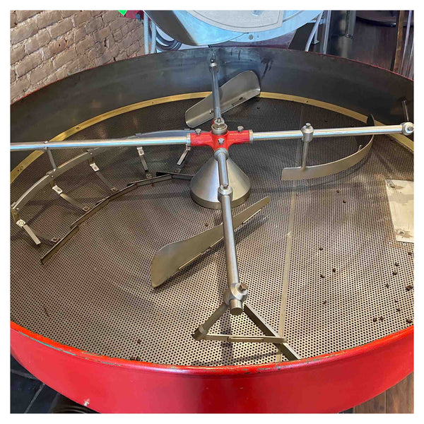 40kg Vittoria Used Coffee Roaster and Mini-Plant of Equipment Including Silos - Stock S0041