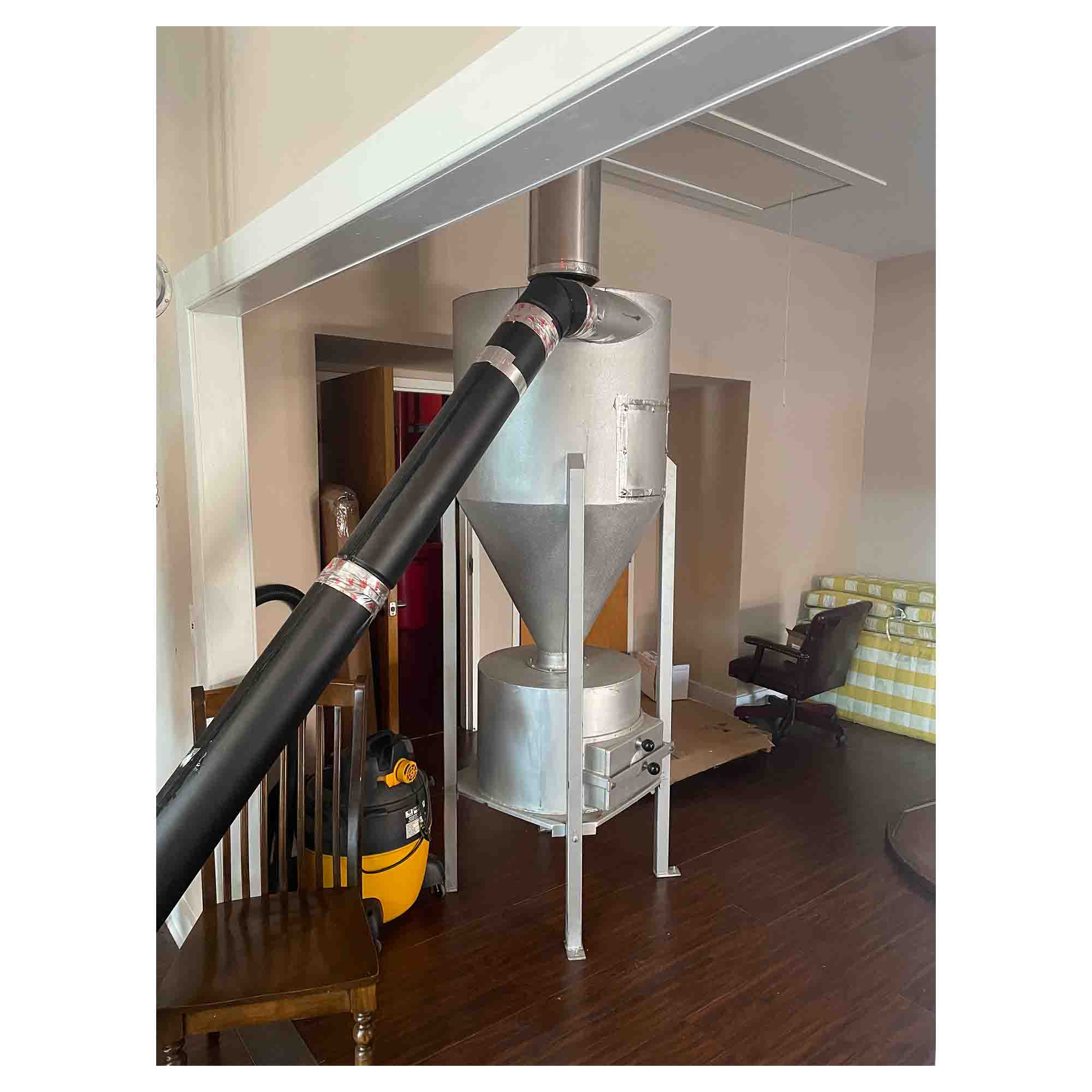 40kg Vittoria Used Coffee Roaster and Mini-Plant of Equipment Including Silos - Stock S0041