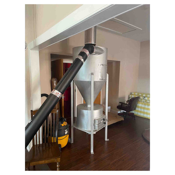 40kg Vittoria Used Coffee Roaster and Mini-Plant of Equipment Including Silos - Stock S0041