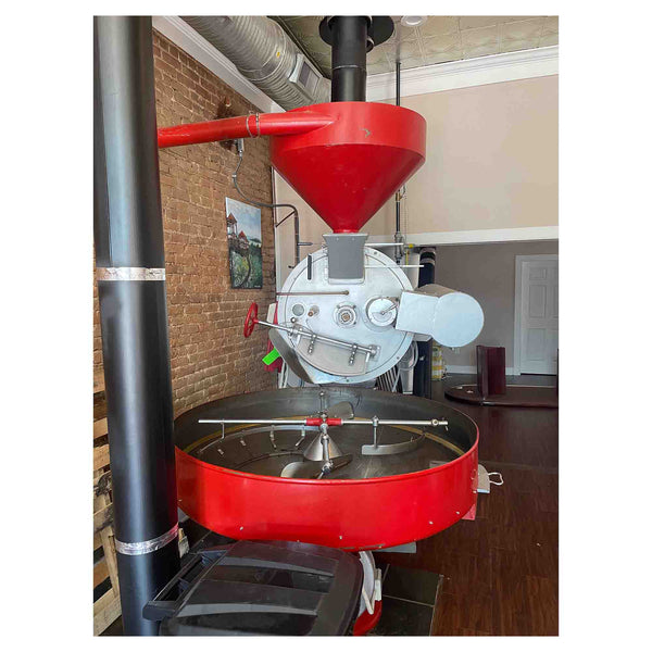 40kg Vittoria Used Coffee Roaster and Mini-Plant of Equipment Including Silos - Stock S0041