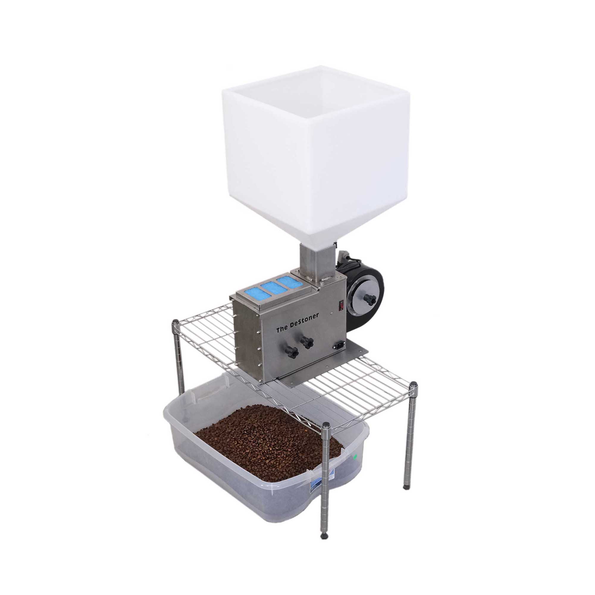 Coffee Loaders Portable DeStoner - 35-Lb. Hopper and Magnet