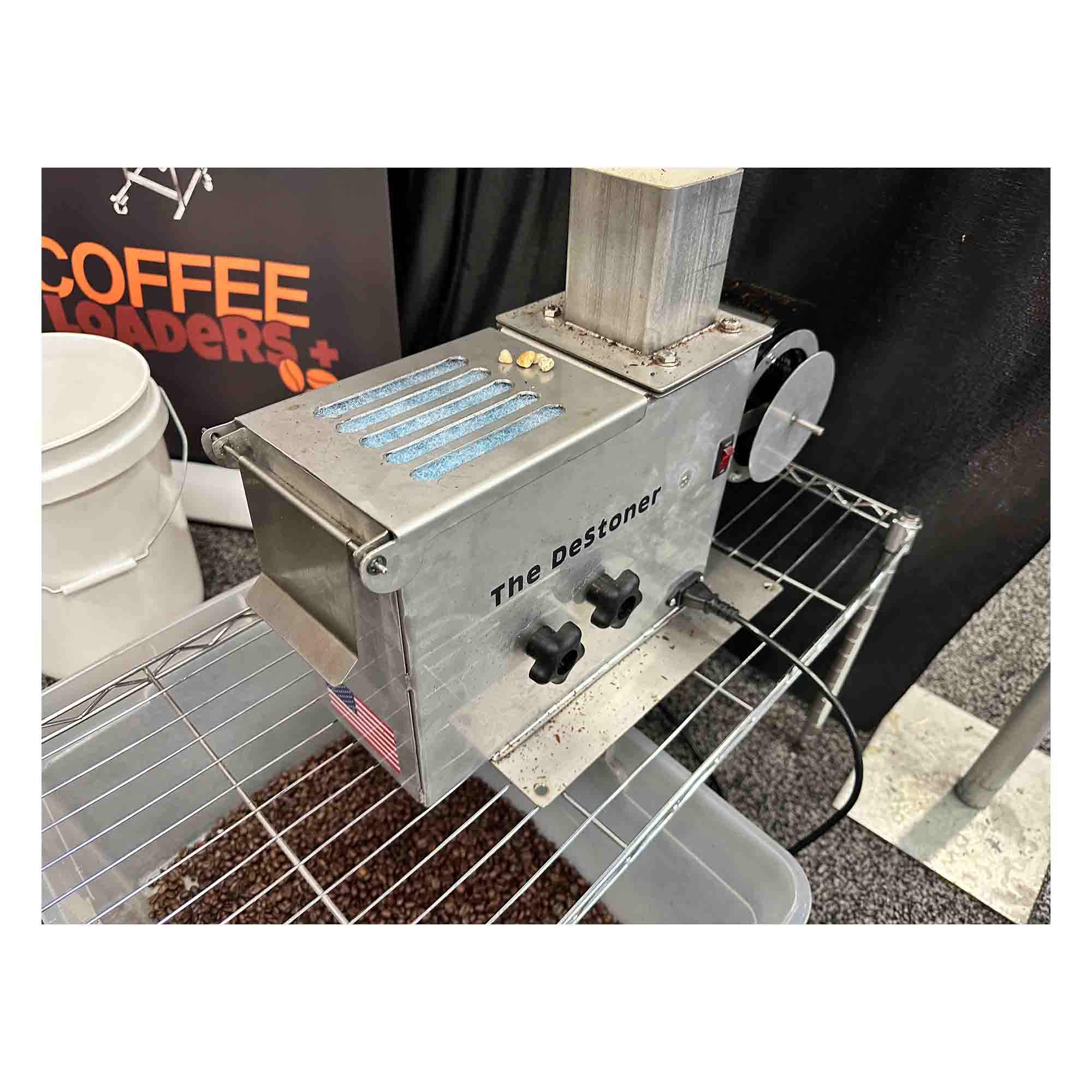 Coffee Loaders Portable DeStoner - 35-Lb. Hopper and Magnet