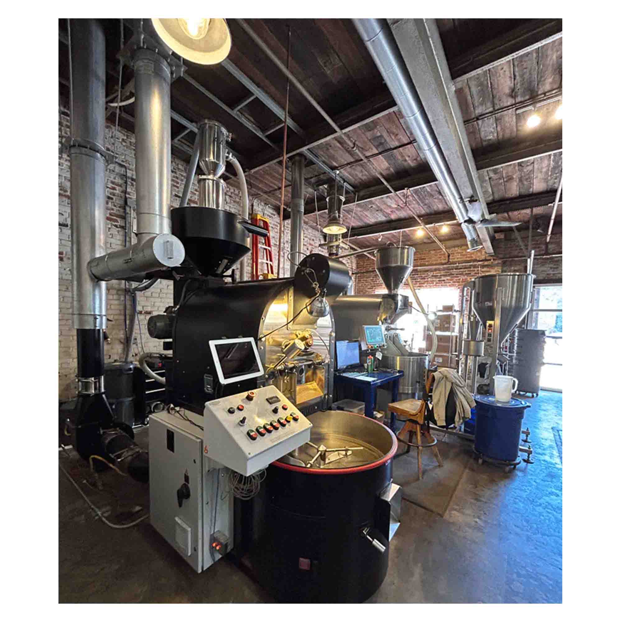 25kg Used Coffee Roaster, Loader, Destoner — Diedrich CR-25 with Treats — 2013