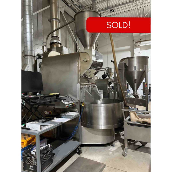 70kg Used Coffee Roaster — 2017 Loring S70 Peregrine, Digital Bean Cart, and D70 Destoner