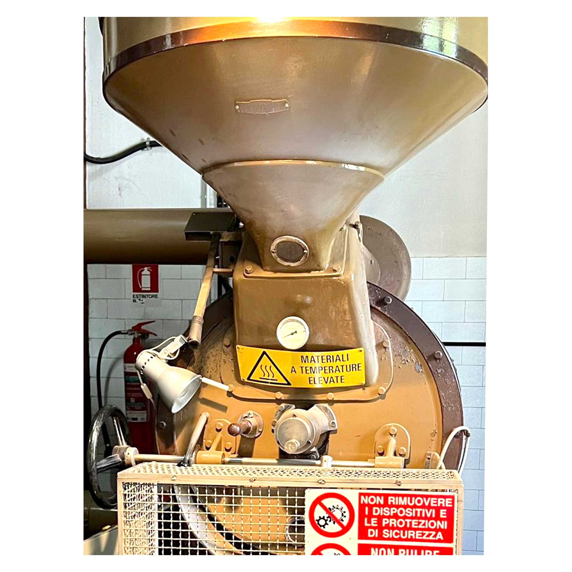 60kg Used Coffee-Roaster - Petroncini TT60 Roasting Mini-plant - Refurbished 2000 - Stock S0071