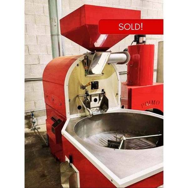 30kg Used Coffee Roaster - 2021 Primo Warden Xr30 - Stock S0336