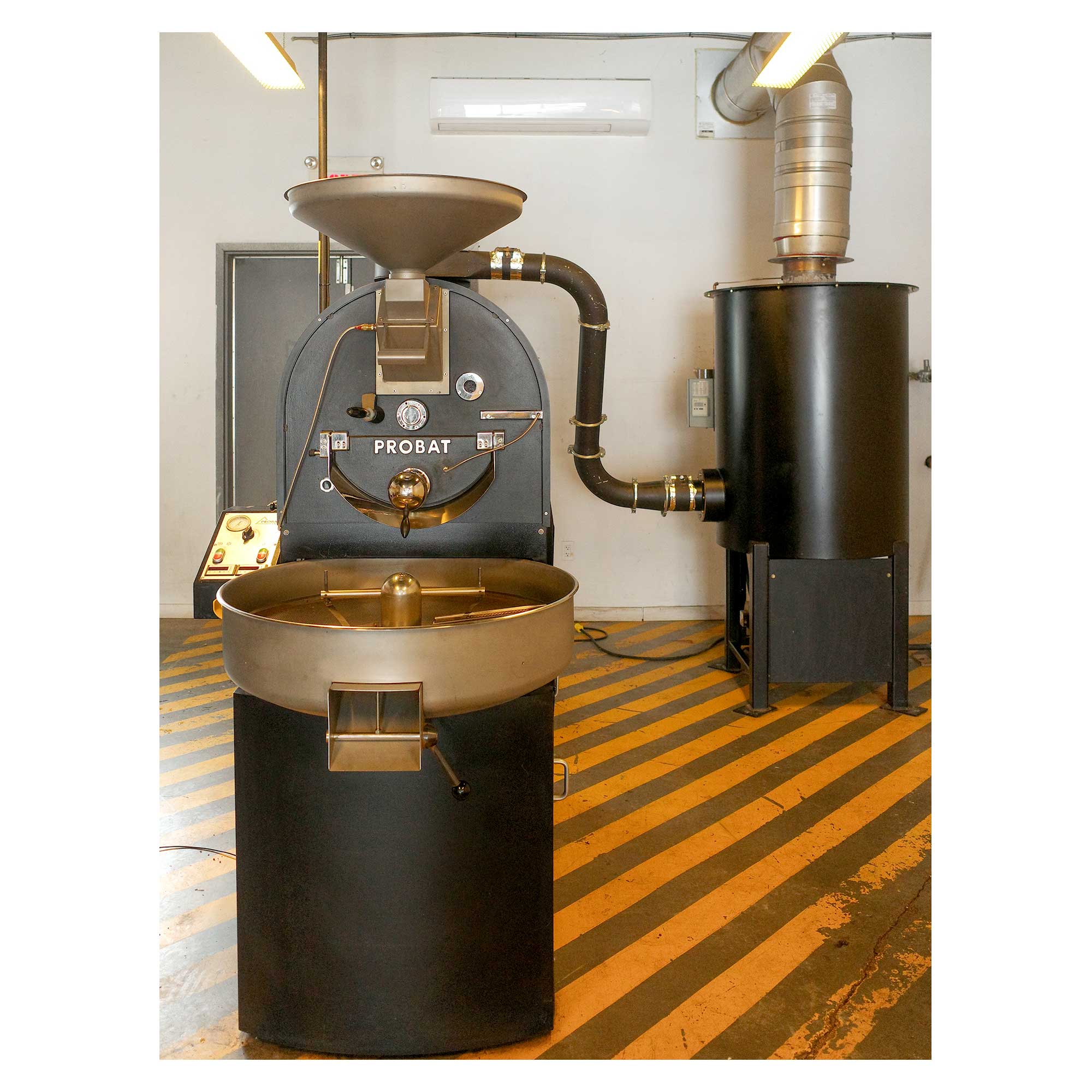 12kg Probat P12 Used Coffee Roaster & Afterburner — 2014