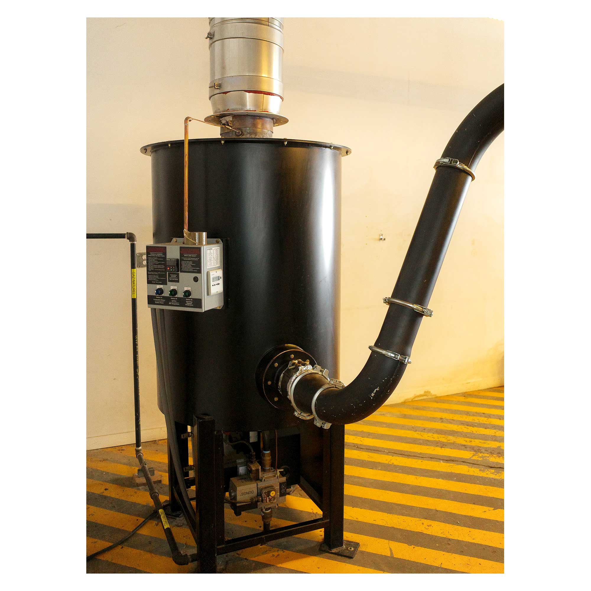 12kg Probat P12 Used Coffee Roaster & Afterburner — 2014