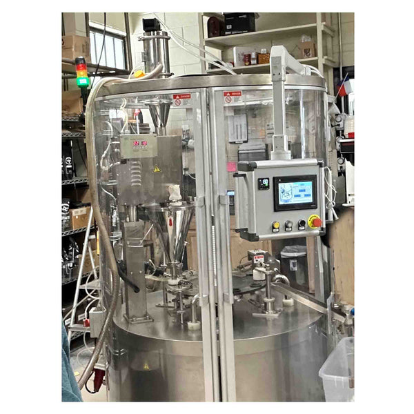 Used K-Cup Filling and Sealing Machine - Model RCC-1-3000 Rotary Style - 50 cpm - IN STOCK