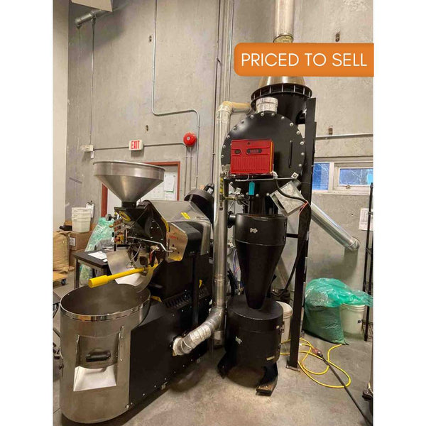 15kg Used Coffee Roaster - Coffee-Tech Ghibli 15 - 2012 - Stock S0139
