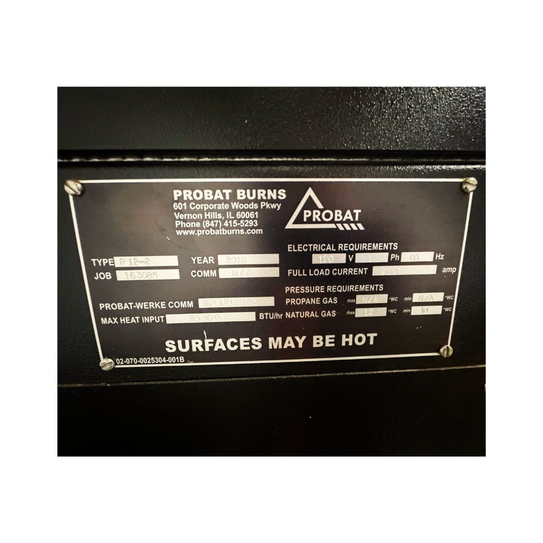 12kg Probat P12-2 Used Coffee Roasting Machine - 2016 - S0460