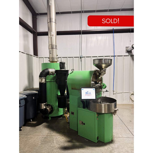 12kg Used Coffee Roaster - Diedrich Fully Automated IR-12 with External Cyclone & Afterburner - 2017 - Stock S0492