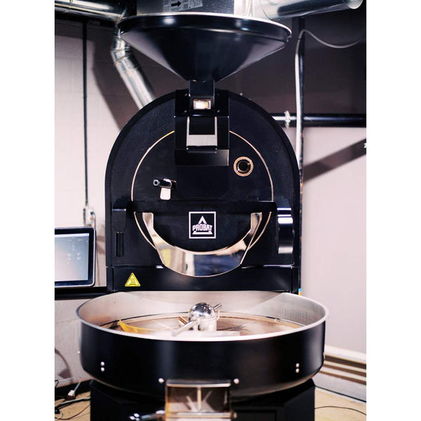 12kg Probat P12-3 Used Coffee Roaster with Roast Profile Automation - Stock S0542