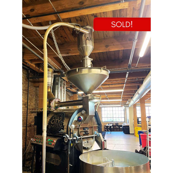 30kg Used Coffee Roaster - Mill City Roasters With Loader - Stock S0339