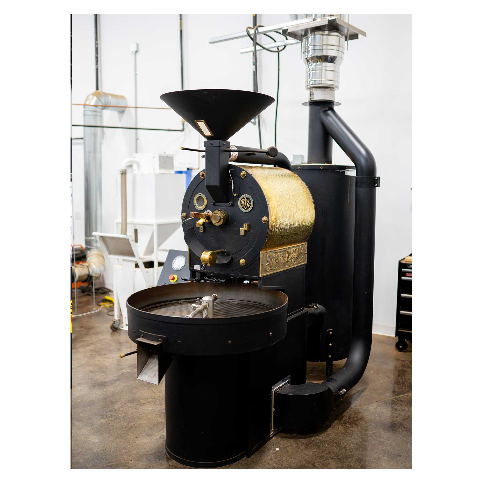 12kg Used Coffee Roaster & Afterburner - San Franciscan SF-25 - 2018