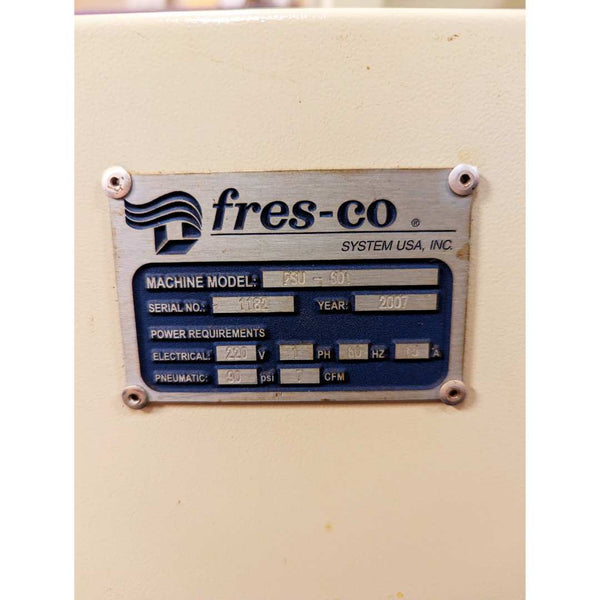 Automated Weigh Fill and Bag Sealing Machine - Fres-co FSU-601 - Used - Stock S0314