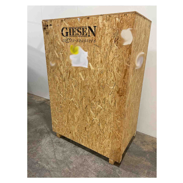 15kg Giesen W15A Used Coffee Roaster - In Original Crate - Includes Giesen OW50 Destoner - 2018 - Stock S0249