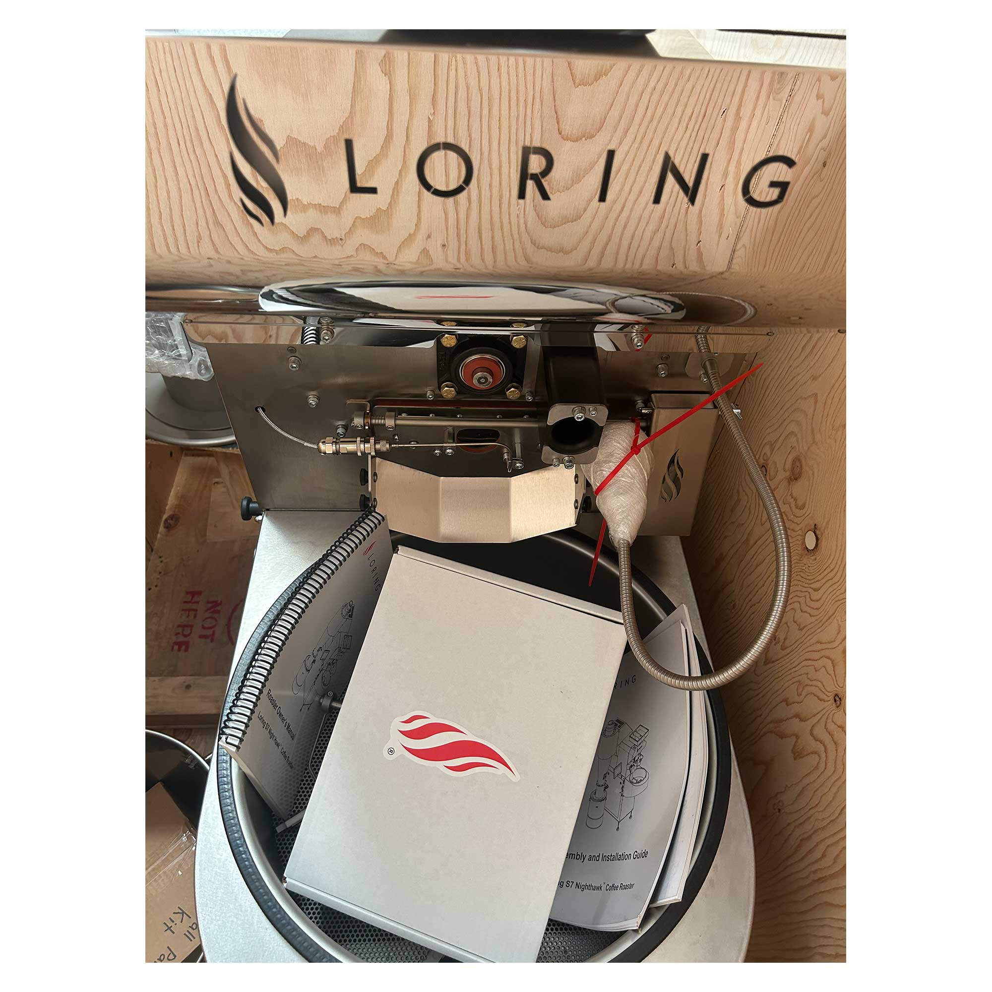 7kg Used Coffee Roaster - Loring S7 Nighthawk - Brand New Condition - Still In Crate - 2021