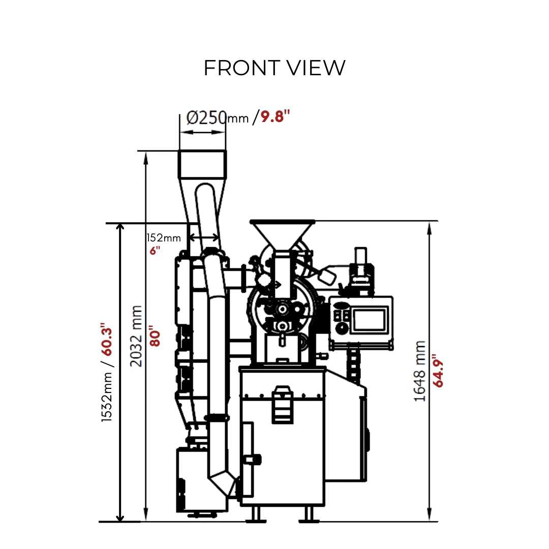 3 kilo Coffee Roaster - Electric