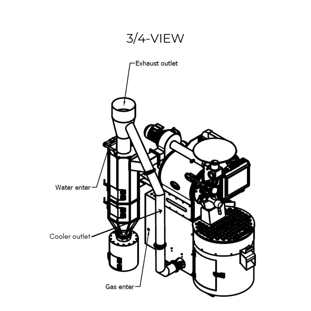 5 kilo Coffee Roaster - Electric