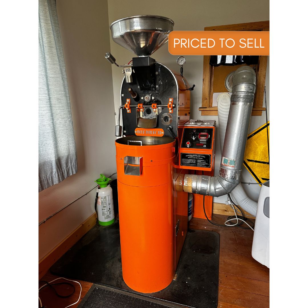 3kg Used Coffee Roaster - Diedrich IR-3 Pedestal - Stock S0291
