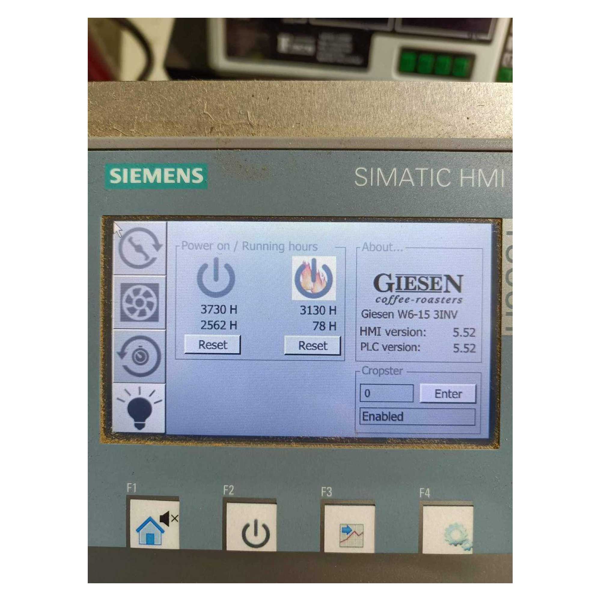 6kg Giesen W6 Used Coffee Roaster - 2016