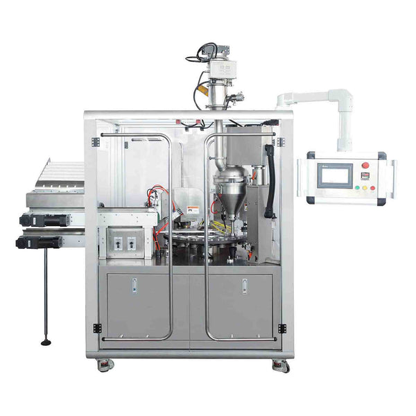 K-Cup Filling and Sealing Machine - Haitec HT-F100RS Automatic Rotary - 50-60 CPM