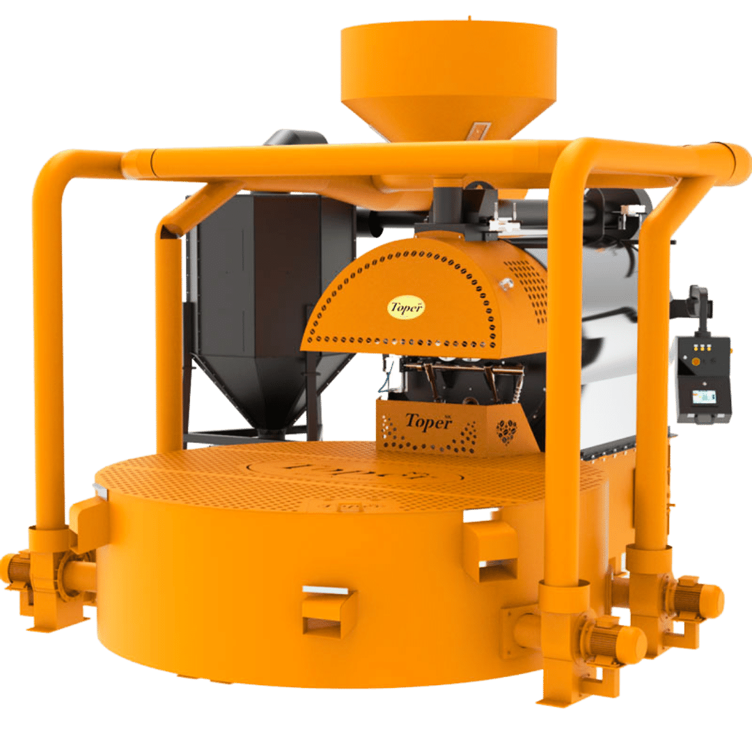 500 kilo bright orange Toper Roaster