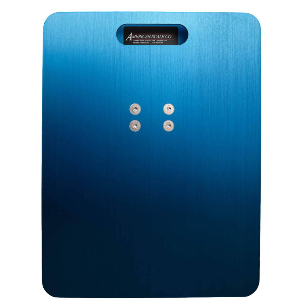 portable coffee bean scale top down view