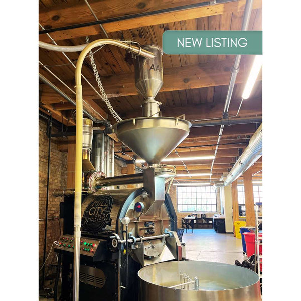 30kg Used Coffee Roaster — Mill City Roasters - With Loader