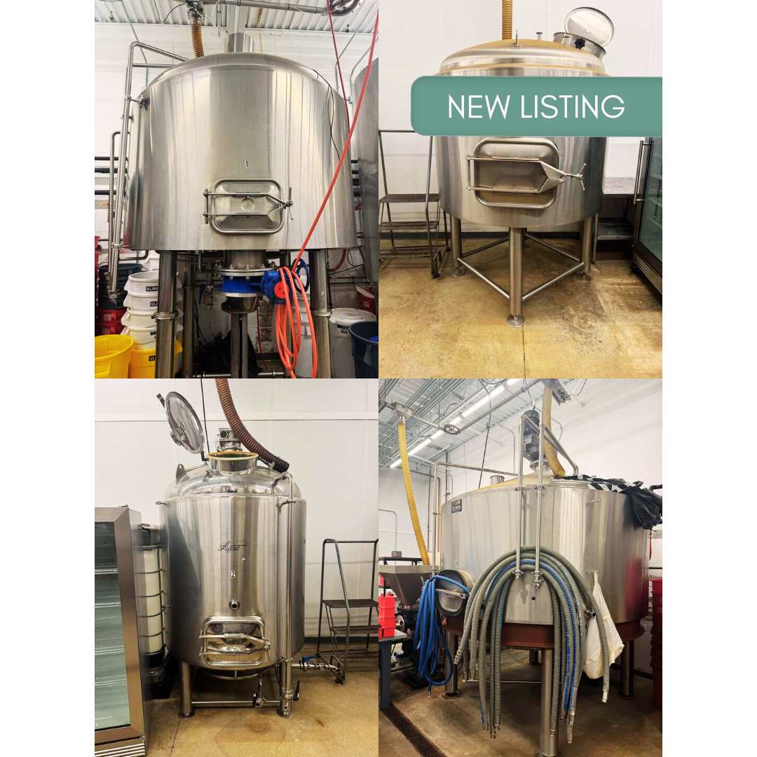 Used Industrial Cold Brew Equipment Package - 100-Barrel Immersion System