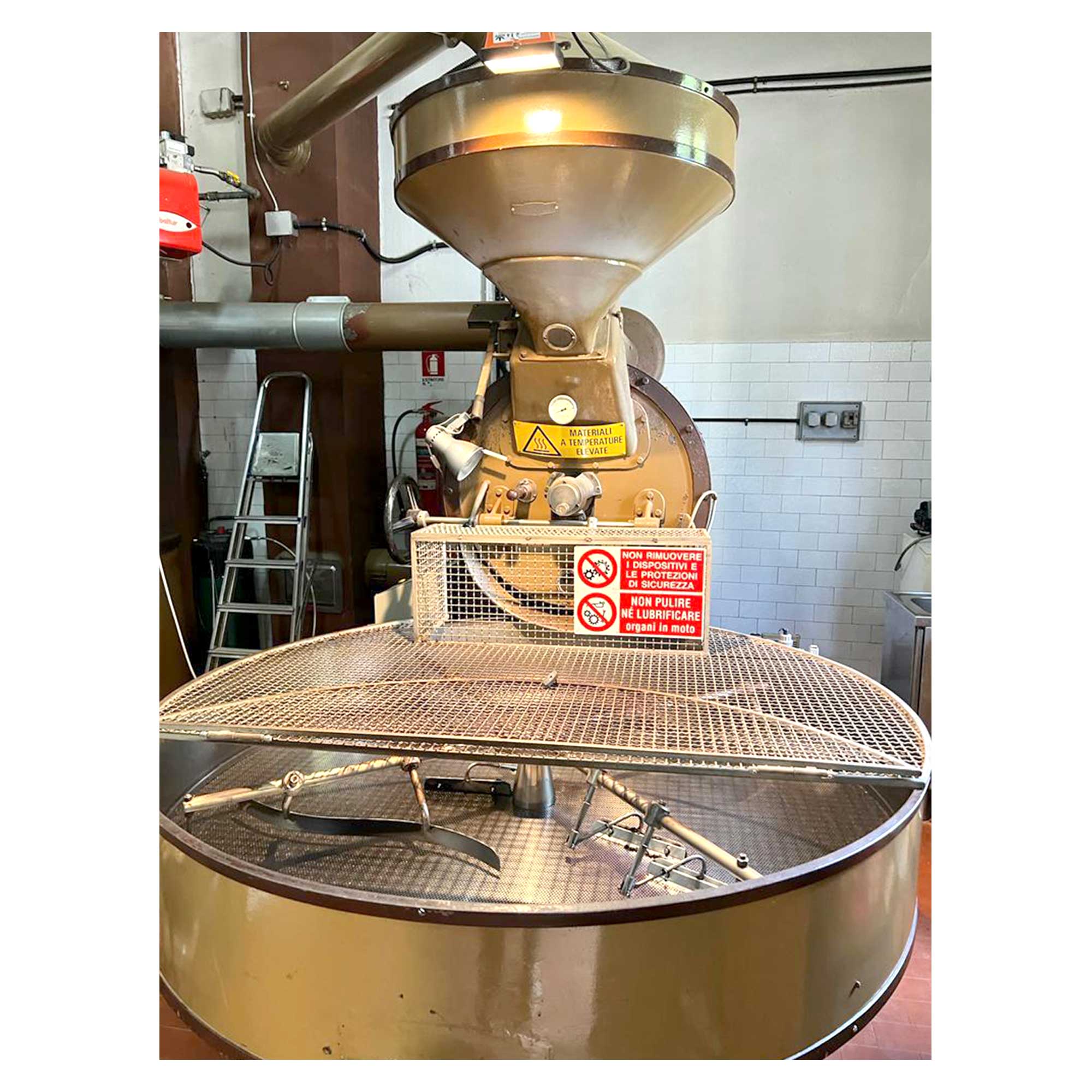 60kg Used Coffee-Roaster - Petroncini TT60 Roasting Mini-plant - Refurbished 2000 - Stock S0071