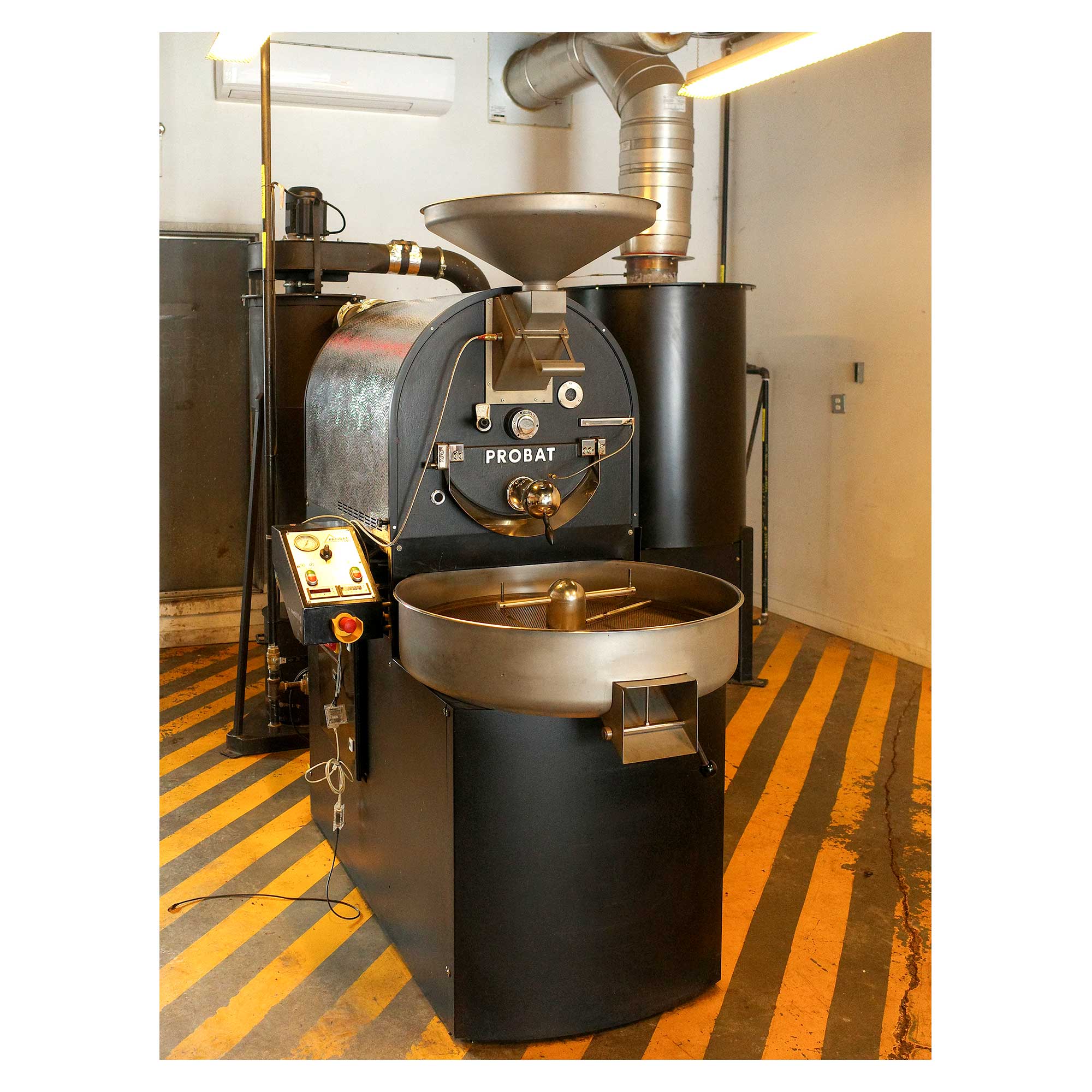 12kg Probat P12 Used Coffee Roaster & Afterburner — 2014
