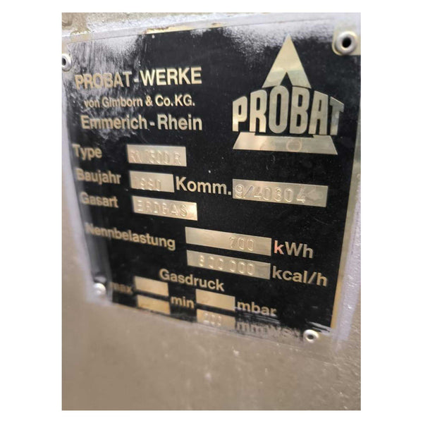 Probat R1500r 300kg Used Coffee Roaster Probat R1500R - Refurbed in 2000 - Stock S00
