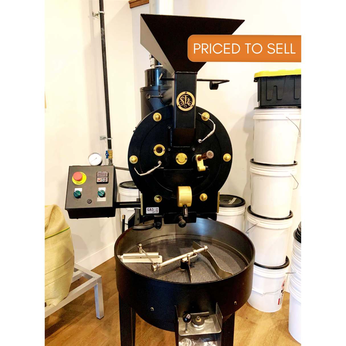 3kg Used Coffee Roaster - San Franciscan SF-6 - 2021 - Stock S0079