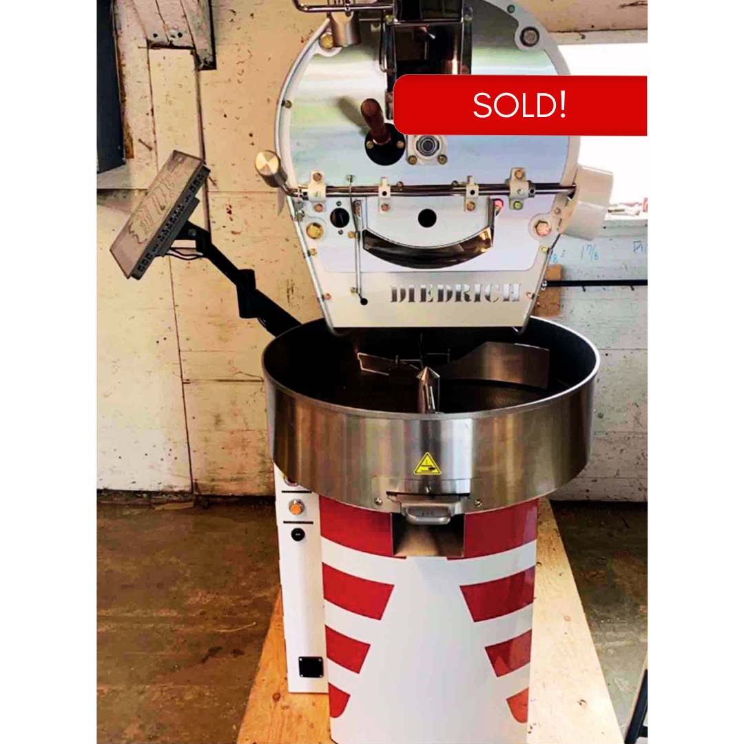 12kg Used Coffee Roaster - Diedrich Fully Automated IR-12 with Afterburner - Never Used - 2018 - Stock S0133