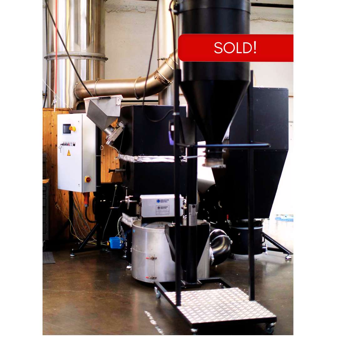 15kg Used Coffee Roaster - Neuhaus Neotec Neoroast RG-K 15 - Stock S0166