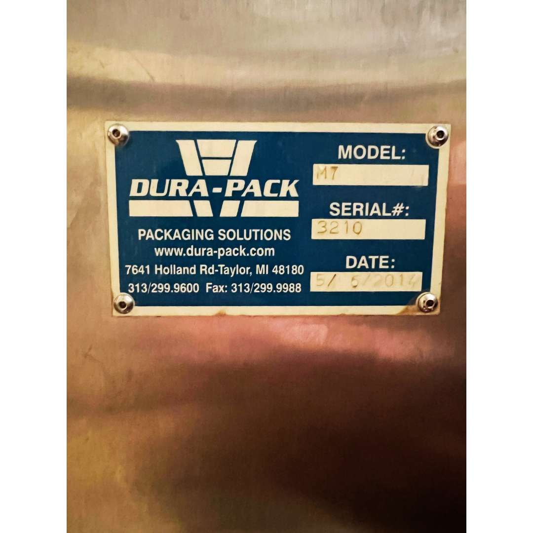 Used Pouching Machine - Dura-Pack M7 - 2014 - Stock S0207