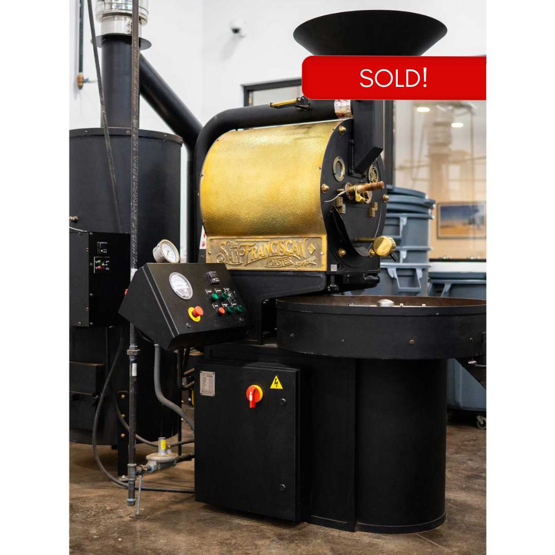 12kg Used Coffee Roaster & Afterburner - San Franciscan SF-25 - 2018