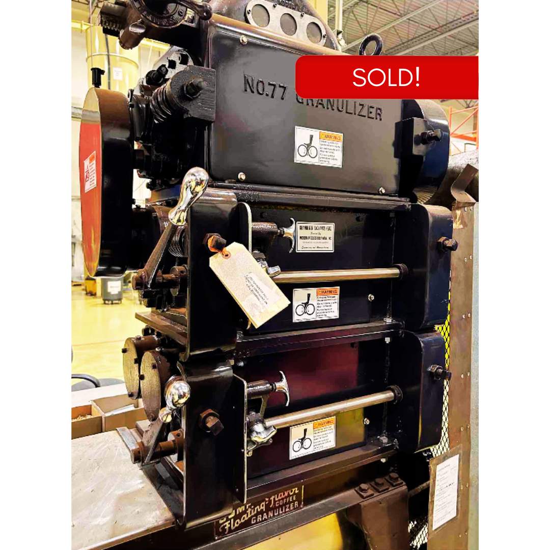 Used 777 Industrial Grinder - Coffee Granulizer - Excellent Condition - Stock S0256