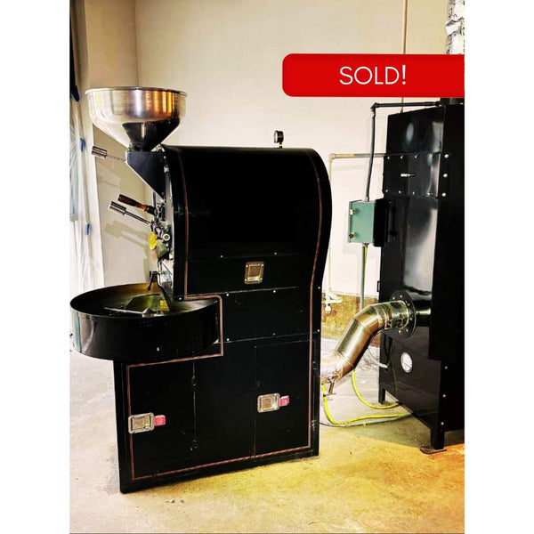 12kg Used Coffee Roaster Set - Diedrich IR-12 - Optional Afterburner - 2005 - Stock S0299