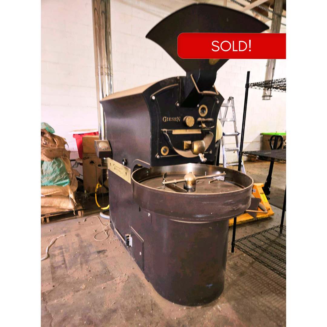 15kg Giesen W15 Used Coffee Roaster - Stock S0335