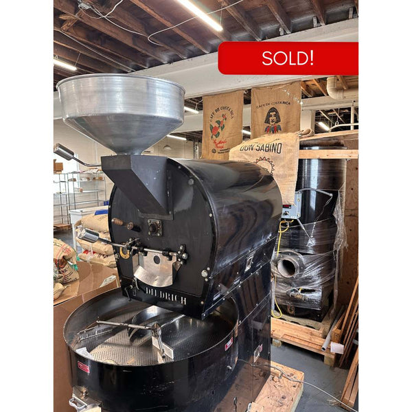 24kg Used Coffee Roaster and Afterburner - Diedrich IR-24 - 2006 - Stock S0358
