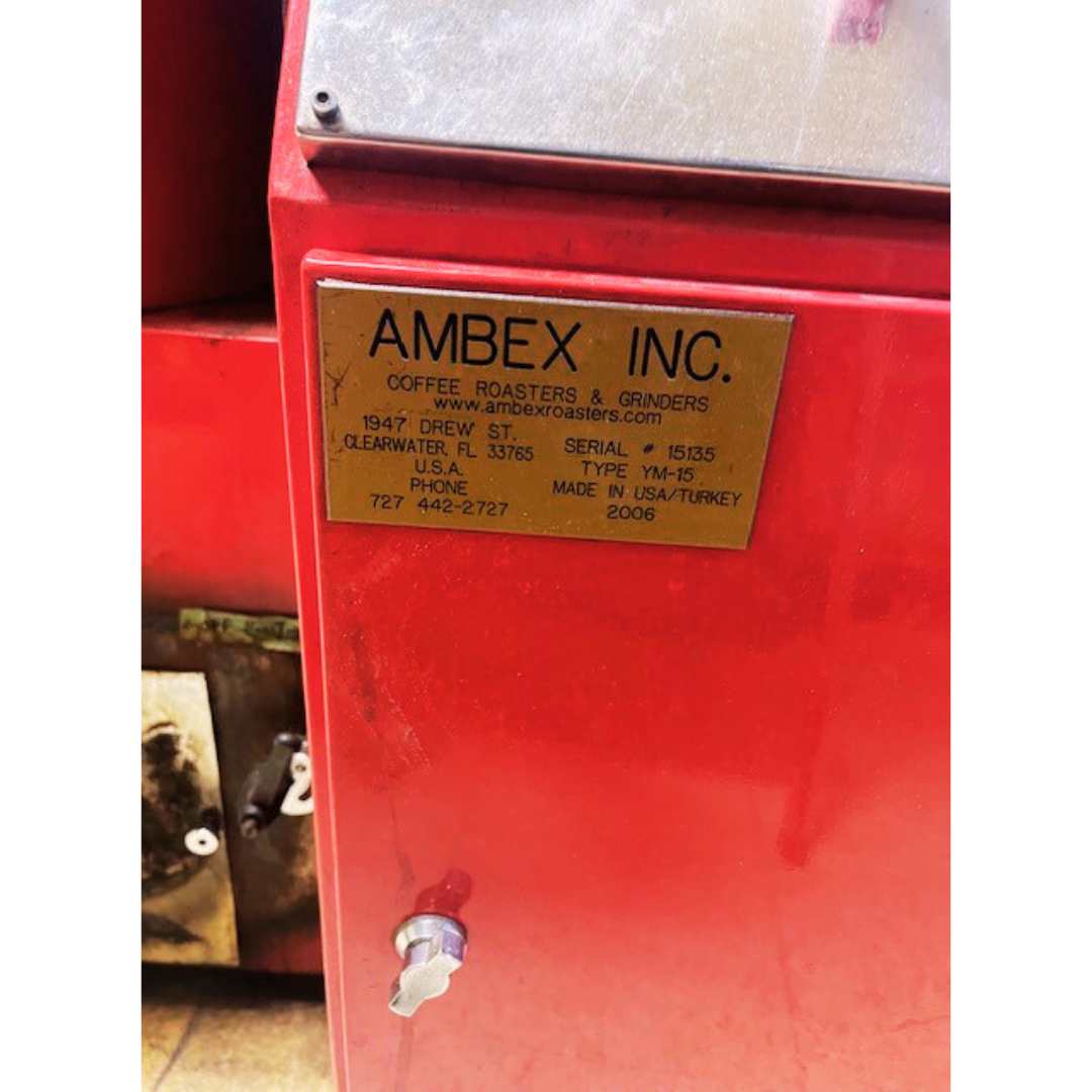 15kg Ambex YM-15 Used Coffee Roasting Machine - Stock S0383