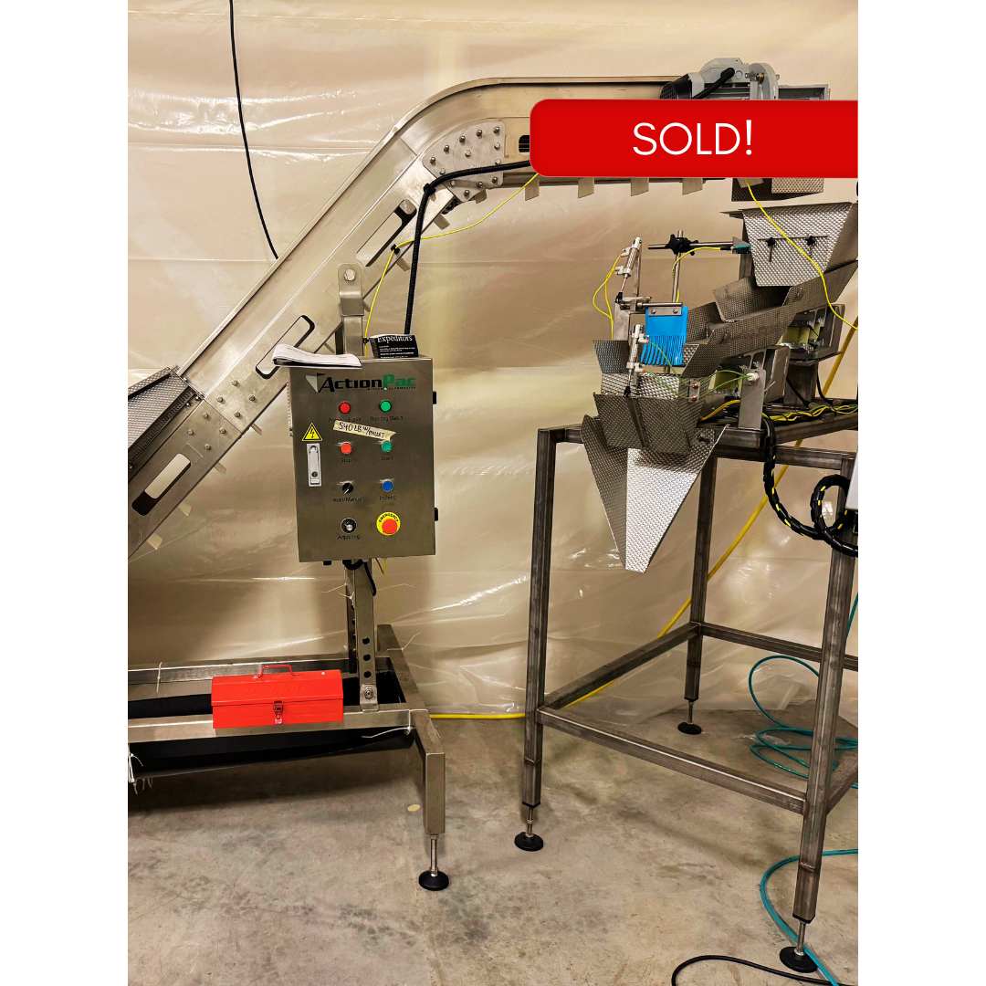 Used Weigh Fill and Conveyor Loader - ActionPac - Stock S0394