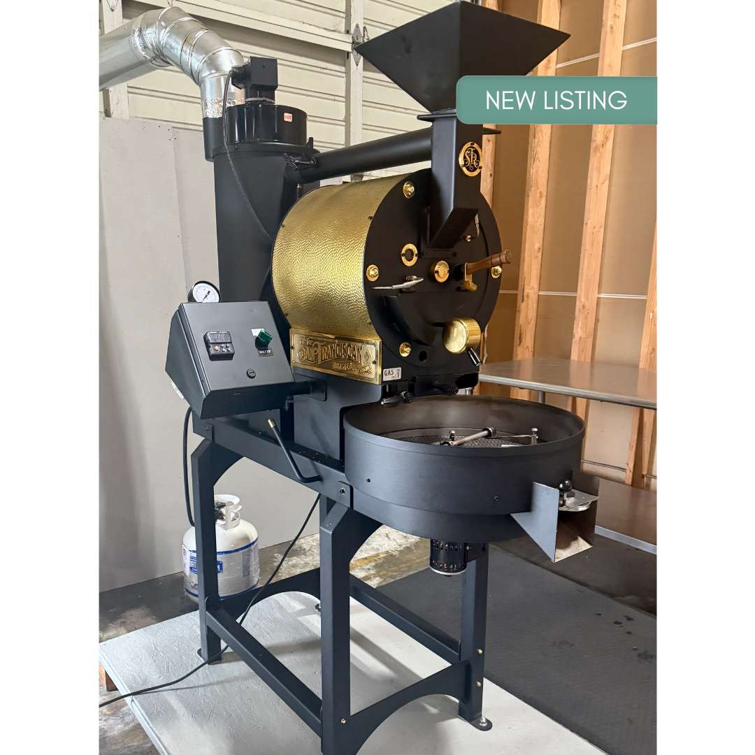 A closer look at Penthouse Coffee Roaster Equipment Installation