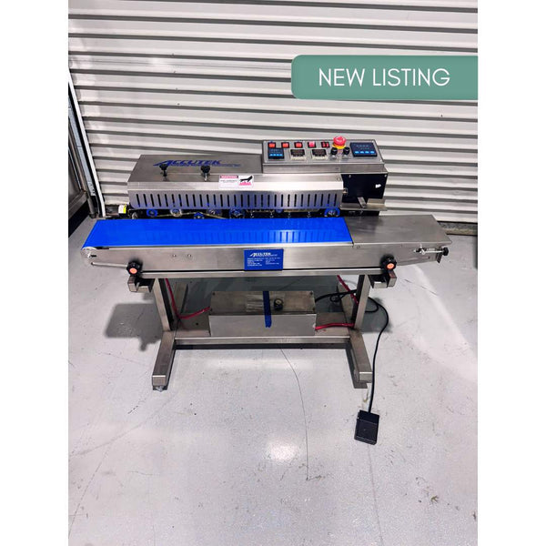 Accutek Used Horizontal Band Sealer with Nitrogen & Date Encoder - Never Used - 2024 - Stock S0531