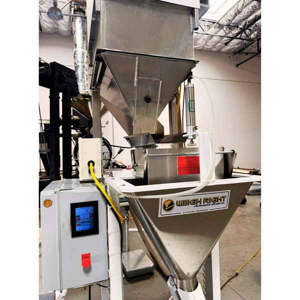Weigh Right Weigh Fill, Pnu-Con Loader, and APM Vertical Band Sealer - Used Tri-Pak - Stock S0534