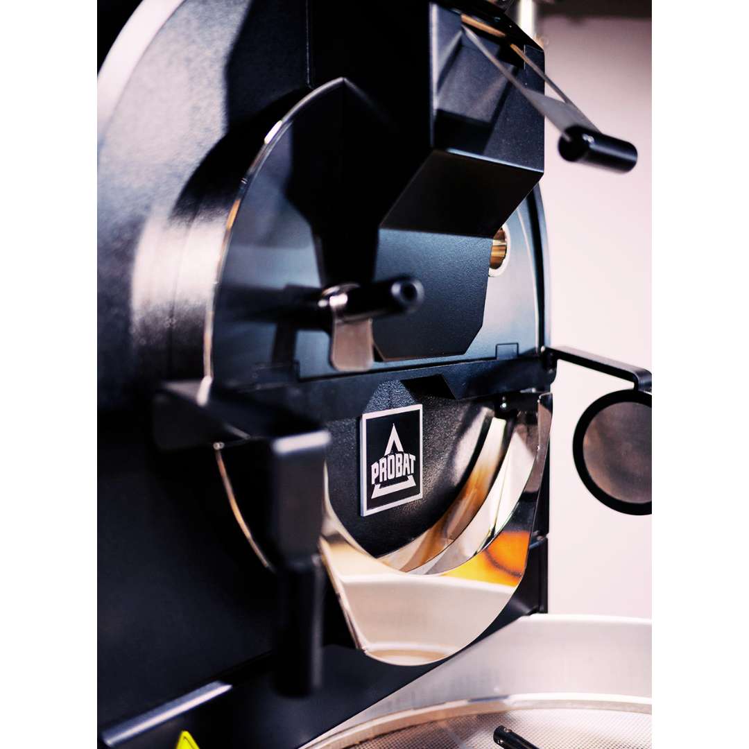 12kg Probat P12-3 Used Coffee Roaster with Roast Profile Automation - Stock S0542